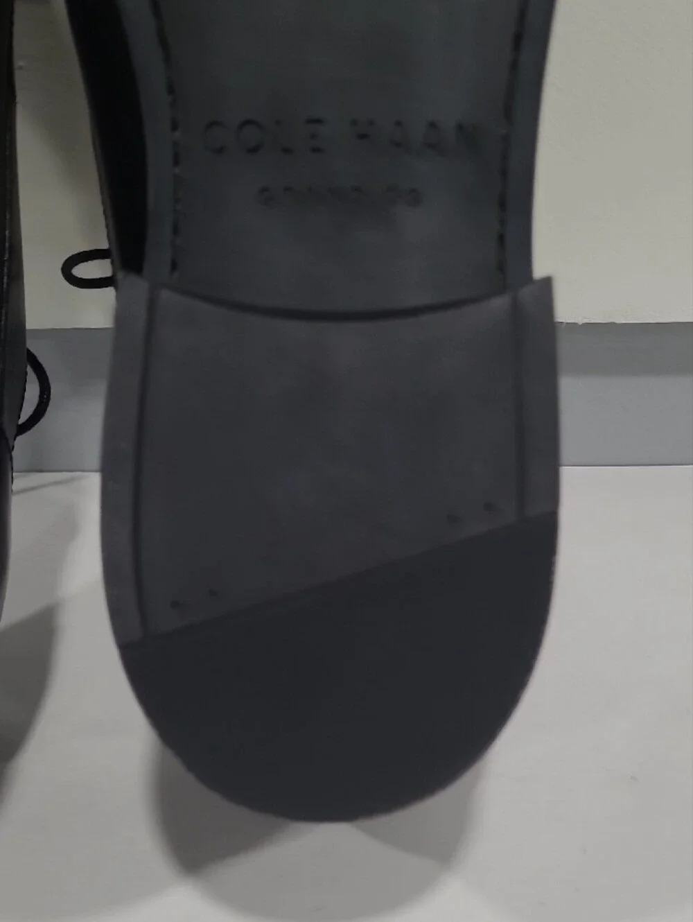 COLE HAAN Classic Black Men's GRAND OS Up Dress Shoes - Lace-Up Oxford 10.5M